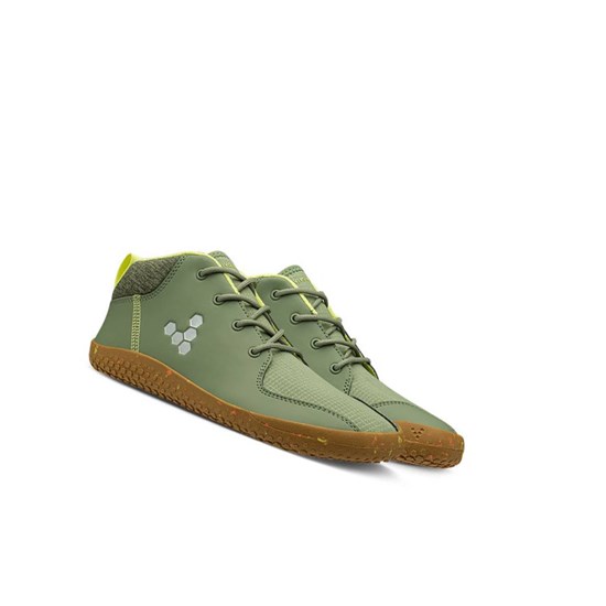 Vivobarefoot Primus Bootie All Weather Juniors Stiefeletten Kinder Grün | 83942-XAFH
